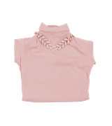 Zara Cotton lace blouse with necklace