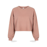 Aurelle Cropped fleece sweatshirt