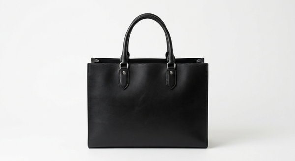 Vela Atelier Structured leather tote bag